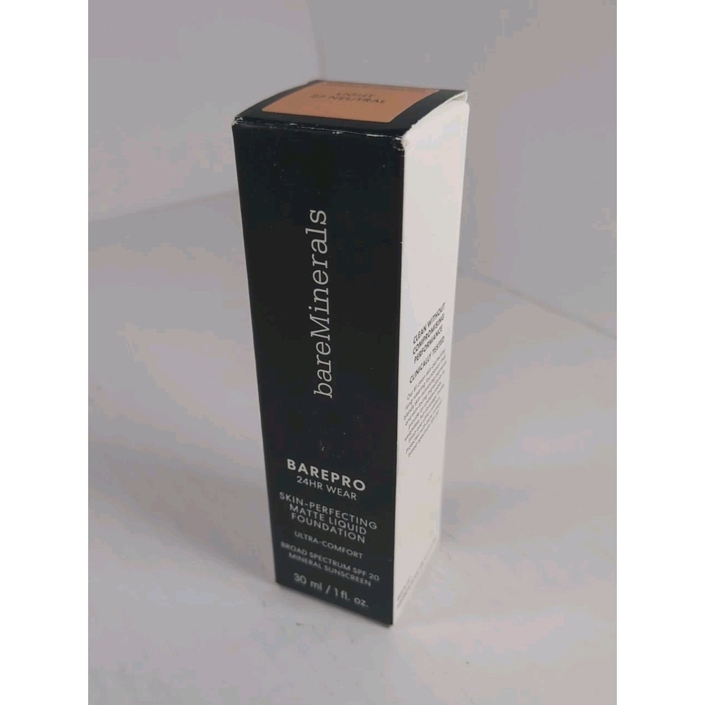 bareMinerals Barepro 24HR Skin Perfect‎ Liquid Matte Foundation Light Neutral